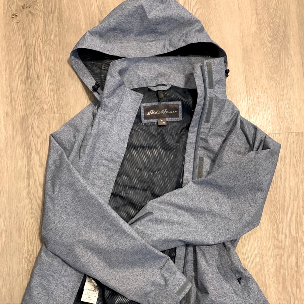 gently worn Eddie Bauer rain jacket